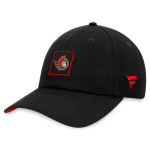 Men's Fanatics Branded Black Ottawa Senators Authentic Pro Rink Adjustable Hat