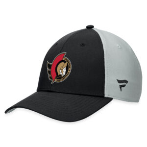 Men's Fanatics Branded Black/Gray Ottawa Senators 2023 NHL Global Series Sweden Adjustable Hat